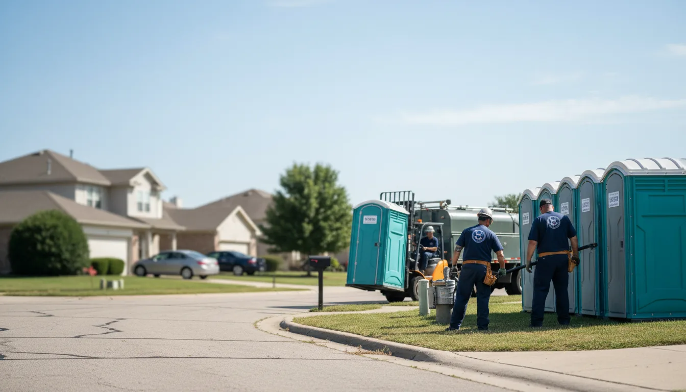 Porta Potty Rental in Mason City, IA near me